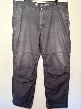 Carhartt Full Swing Utility Work Pants 42x30 Gray Relaxed Fit Carpenter